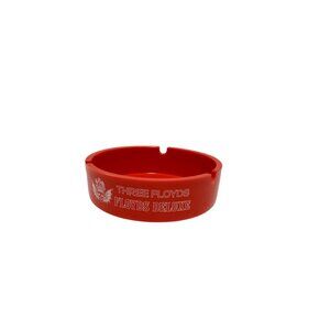Three Floyds Brewing Deluxe Red 4" Cigarette Advertising Plastic Ashtray NEW